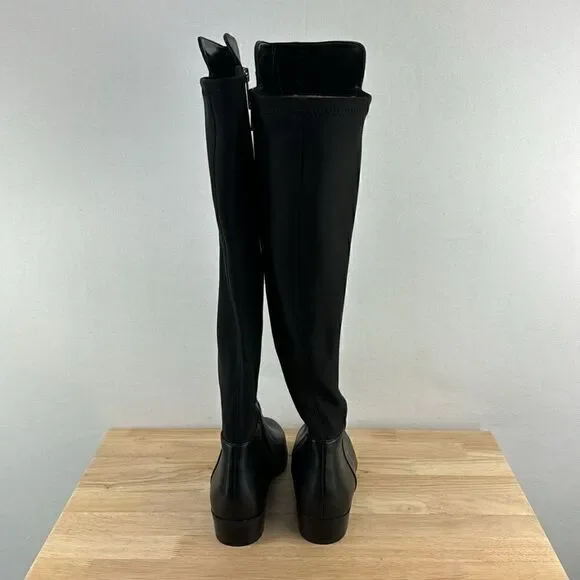 Michael by Michael Kors Bromley Over the Knee Flat Boot- Black- Size 5M- NWOB